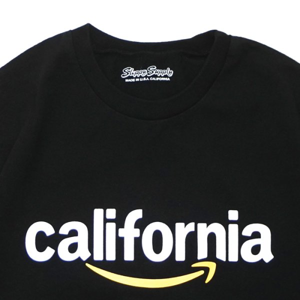 画像3: Sloppy Supply（スラッピーサプライ）Short Sleeve Print Tee（ショートスリーブプリントTシャツ）"CALIZON"/ Black（ブラック） (3)