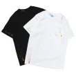 画像1: Good On（グッドオン）Hand Print Short Sleeve Crew Neck Tee（ハンドプリントショートスリーブクルーネックTシャツ）"KOUHEI TERRAI" / White（ホワイト）・Black（ブラック） (1)