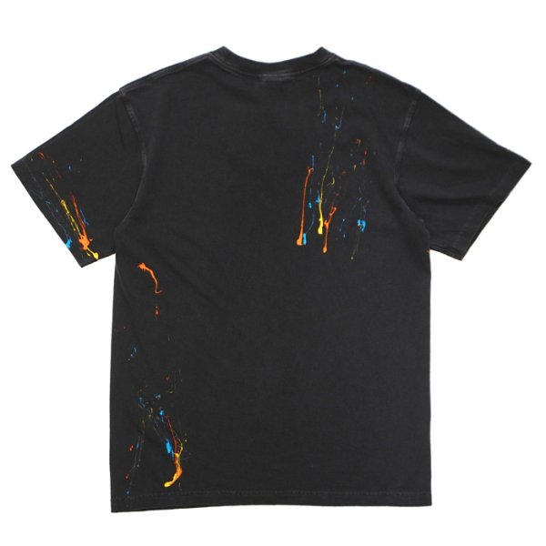画像4: Good On（グッドオン）Hand Print Short Sleeve Crew Neck Tee（ハンドプリントショートスリーブクルーネックTシャツ）"KOUHEI TERRAI" / White（ホワイト）・Black（ブラック） (4)