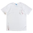 画像2: Good On（グッドオン）Hand Print Short Sleeve Crew Neck Tee（ハンドプリントショートスリーブクルーネックTシャツ）"KOUHEI TERRAI" / White（ホワイト）・Black（ブラック） (2)