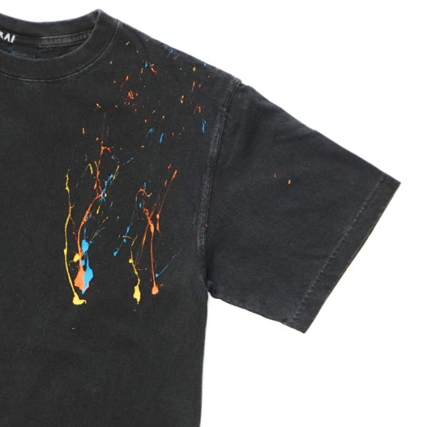 画像6: Good On（グッドオン）Hand Print Short Sleeve Crew Neck Tee（ハンドプリントショートスリーブクルーネックTシャツ）"KOUHEI TERRAI" / White（ホワイト）・Black（ブラック） (6)