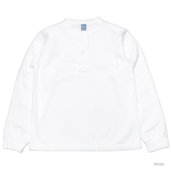 画像2: Good On（グッドオン）Long Sleeve Heavy Henley Neck Tee（ロングスリーブヘビーヘンリーネックTシャツ） / 7colors（全7色展開） (2)