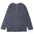 画像5: Good On（グッドオン）Long Sleeve Henley Neck Tee（ロングスリーブヘンリーネックTシャツ）/ 6colors（全6色展開） (5)