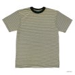 画像4: Good On（グッドオン）Mini Stripe Short Sleeve Crew Neck Tee（ミニストライプショートスリーブクルーネックTシャツ） / 4colors（全4色展開） (4)