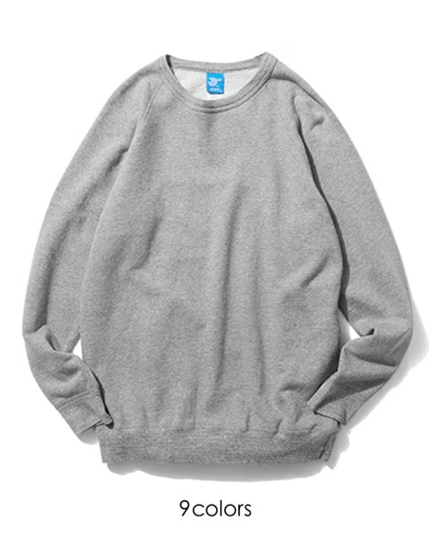 画像1: Good On（グッドオン）Raglan Crew Sweat（ラグランクルースウェット） / 9colors（全9色展開） (1)