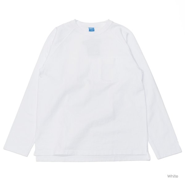 画像2: Good On（グッドオン）Long Sleeve Heavy Raglan Pocket Tee（ロングスリーブヘビーラグランポケットTシャツ）/ 11colors（全11色展開） (2)