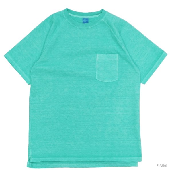 画像3: Good On（グッドオン）Short Sleeve Heavy Raglan Pocket Tee（ショートスリーブヘビーラグランポケットTシャツ）"Washed" / 10 Colors（全10色展開） (3)