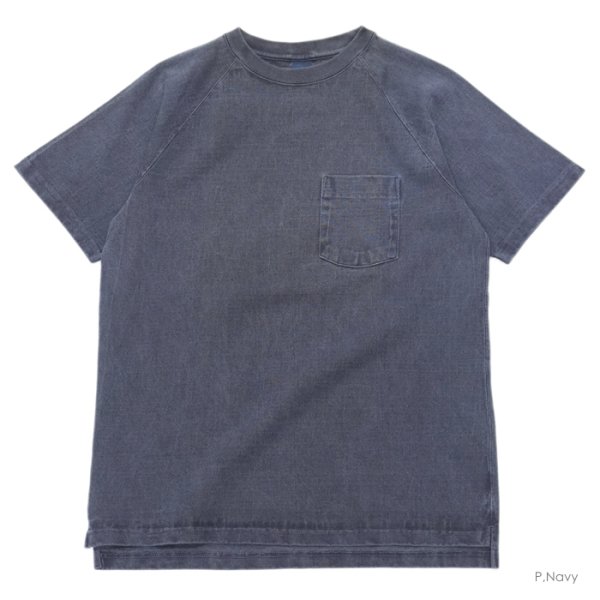 画像5: Good On（グッドオン）Short Sleeve Heavy Raglan Pocket Tee（ショートスリーブヘビーラグランポケットTシャツ）"Washed" / 10 Colors（全10色展開） (5)