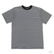 画像5: Good On（グッドオン）Mini Stripe Short Sleeve Crew Neck Tee（ミニストライプショートスリーブクルーネックTシャツ） / 4colors（全4色展開） (5)