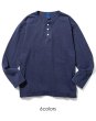 画像1: Good On（グッドオン）Long Sleeve Henley Neck Tee（ロングスリーブヘンリーネックTシャツ）/ 6colors（全6色展開） (1)