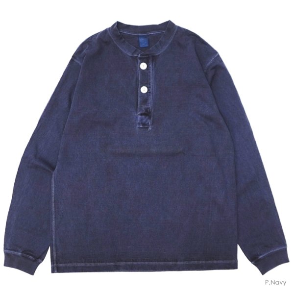 画像6: Good On（グッドオン）Long Sleeve Heavy Henley Neck Tee（ロングスリーブヘビーヘンリーネックTシャツ） / 7colors（全7色展開） (6)