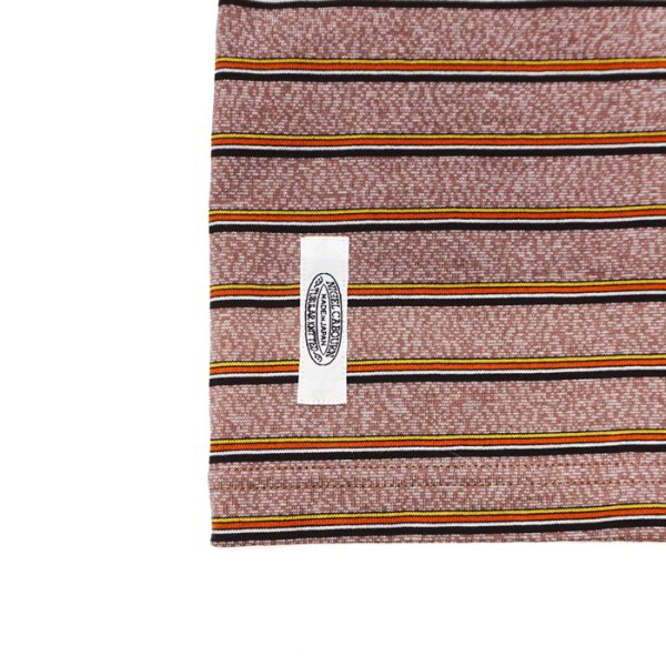 画像6: Nigel Cabourn（ナイジェル・ケーボン）7.8oz BORDER HALF SLEEVE T-SHIRT（7.8ozボーダーハーフスリーブTシャツ）/ L,BROWN（ライトブラウン） (6)