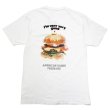 画像3: free rage（フリーレイジ）リサイクルコットンプリントTee "Burger" / White（ホワイト）・Sumi（スミクロ） (3)