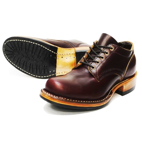 画像3: White's Boots（ホワイツブーツ）OXFORD（オックスフォード）/Burgundy Chrome Excel Leather（バーガンディクロムエクセルレザー） (3)