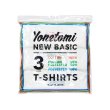 画像12: Yonetomi NEW BASIC（ヨネトミニューベーシック）3PACK T-SHIRT（3パックTシャツ）/ White（ホワイト）・Black（ブラック） (12)