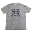 画像3: BARNS OUTFITTERS (バーンズアウトフィッターズ) "STANDARD" TSURI-AMI Crew Print T-Shirt (吊り編みクループリントTシャツ) / White（ホワイト）・Grey (グレー) (3)