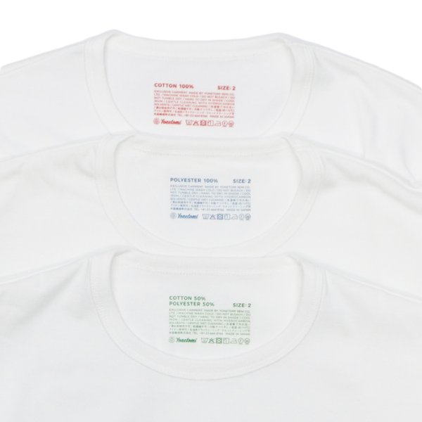 画像3: Yonetomi NEW BASIC（ヨネトミニューベーシック）3PACK T-SHIRT（3パックTシャツ）/ White（ホワイト）・Black（ブラック） (3)