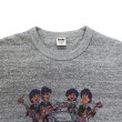 画像5: BARNS OUTFITTERS (バーンズアウトフィッターズ) "STANDARD" TSURI-AMI Crew Print T-Shirt (吊り編みクループリントTシャツ) / White（ホワイト）・Grey (グレー) (5)