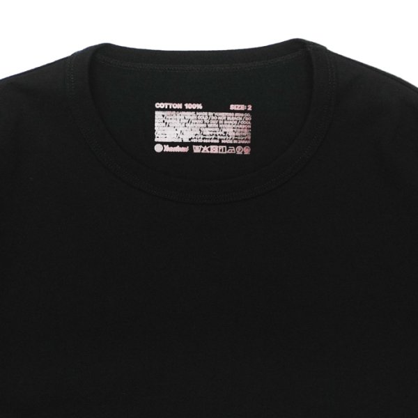 画像7: Yonetomi NEW BASIC（ヨネトミニューベーシック）3PACK T-SHIRT（3パックTシャツ）/ White（ホワイト）・Black（ブラック） (7)