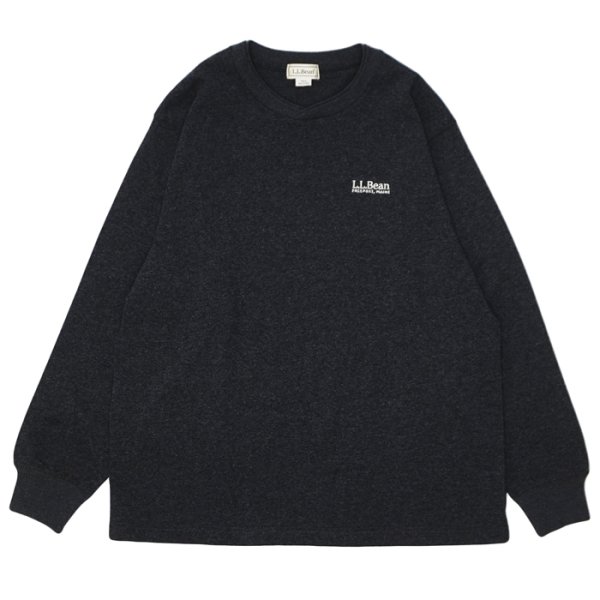画像1: L.L.Bean Japan Edition（エルエルビーン ジャパンエディション）Union Long-Sleeve Tee（ユニオン ロングスリーブT） / Top Charcoal（トップチャコール） (1)