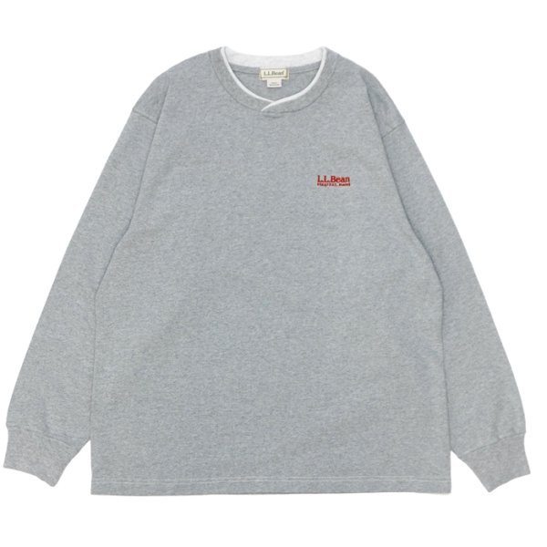 画像1: L.L.Bean Japan Edition（エルエルビーン ジャパンエディション）Union Long Sleeve Tee（ユニオン ロングスリーブT）/ Top Grey（トップグレー） (1)