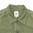 画像3: F.O.B FACTORY（エフオービーファクトリー）FATIGUE SHIRT JACKET（ファティーグシャツジャケット）"Vatdye Back Sateen" / Olive（オリーブ） (3)