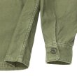 画像5: F.O.B FACTORY（エフオービーファクトリー）FATIGUE SHIRT JACKET（ファティーグシャツジャケット）"Vatdye Back Sateen" / Olive（オリーブ） (5)