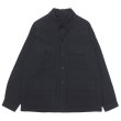 画像1: KAPTAIN SUNSHINE（キャプテンサンシャイン）Safari Shirt Jacket（サファリシャツジャケット）/ Navy Black （ネイビーブラック） (1)