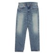 画像1: F.O.B FACTORY（エフオービーファクトリー）SELVEDGE 66 DENIM 5P（セルヴィッチ66デニム5P）"13oz Selvedge Denim" / Used（ユーズド加工）【裾上げ無料】 (1)