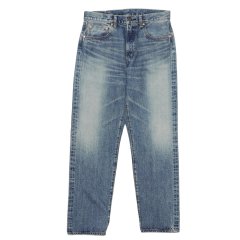 F.O.B FACTORY（エフオービーファクトリー）SELVEDGE 66 DENIM 5P（セルヴィッチ66デニム5P）"13oz Selvedge Denim" / Used（ユーズド加工）【裾上げ無料】