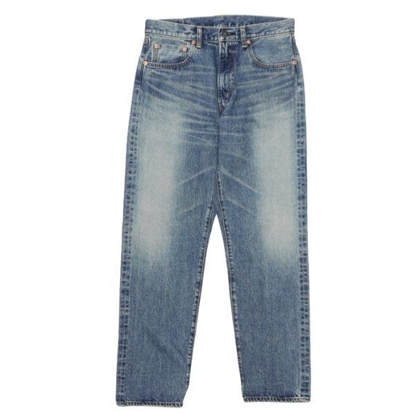画像1: F.O.B FACTORY（エフオービーファクトリー）SELVEDGE 66 DENIM 5P（セルヴィッチ66デニム5P）"13oz Selvedge Denim" / Used（ユーズド加工）【裾上げ無料】 (1)