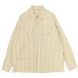 画像1: KAPTAIN SUNSHINE（キャプテンサンシャイン）Safari Shirt Jacket（サファリシャツジャケット）/ Golden Ecru（ゴールデンエクリュ） (1)