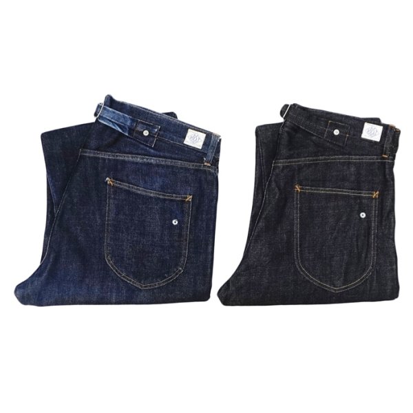 画像13: ※Exclusive※Post O'Alls（ポストオーバーオールズ）Five Pocket Pants（ファイブポケットパンツ）"13oz Organic Selvedge Denim" / Indigo（インディゴ）【裾上げ無料】 (13)