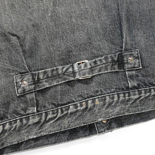 画像9: FULLCOUNT（フルカウント） Type 1 Black Denim Jacket Dartford（ブラックデニムダートフォード） /Black Indigo Blue（インディゴブルー） (9)