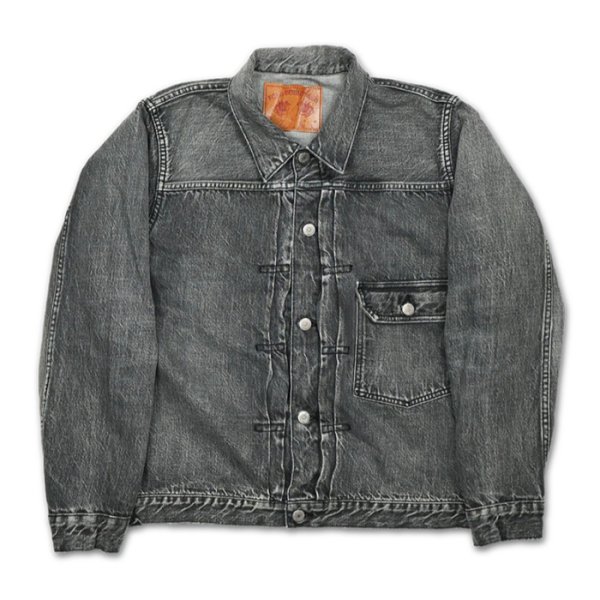 画像1: FULLCOUNT（フルカウント） Type 1 Black Denim Jacket Dartford（ブラックデニムダートフォード） /Black Indigo Blue（インディゴブルー） (1)