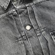 画像8: FULLCOUNT（フルカウント） Type 1 Black Denim Jacket Dartford（ブラックデニムダートフォード） /Black Indigo Blue（インディゴブルー） (8)