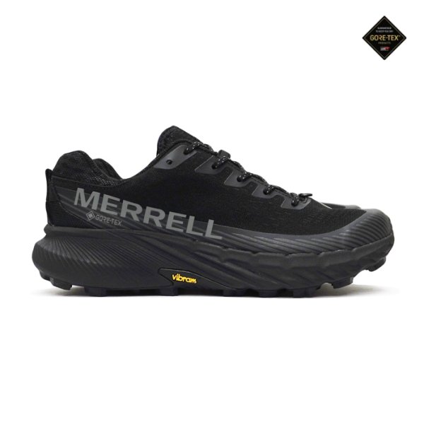 画像1: MERRELL（メレル）AGILITY PEAK 5 GORE-TEX（アジリティーピーク5ゴアテックス）/ Black×Black（ブラック×ブラック） (1)