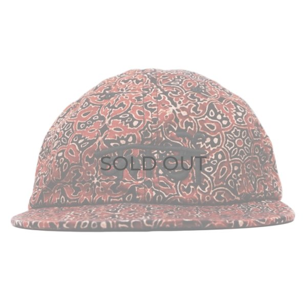 画像2: DECHO（デコー）6PANEL CAP BUCKLE （6パネルキャップ バックル）"Fabric by KARDO" / Red（レッド） (2)