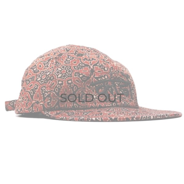 画像3: DECHO（デコー）6PANEL CAP BUCKLE （6パネルキャップ バックル）"Fabric by KARDO" / Red（レッド） (3)