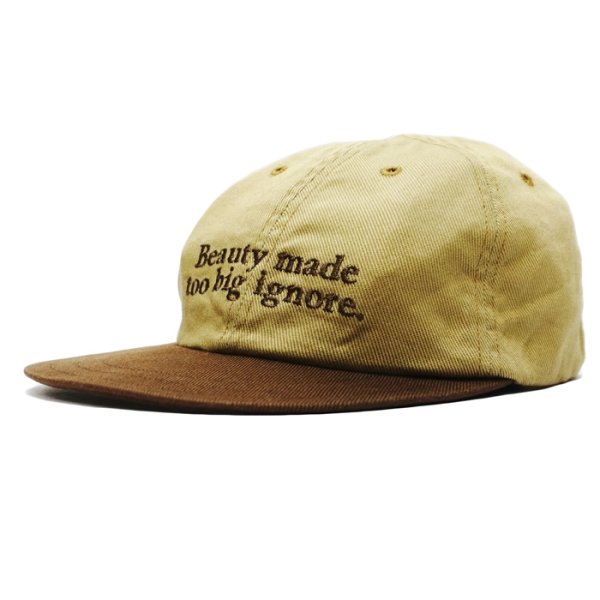 画像1: DECHO（デコー）BICOLOR BALL CAP BUCKLE （バイカラーボールキャップ バックル） / Beige（ベージュ） (1)