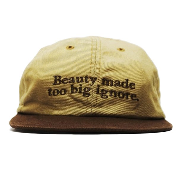 画像2: DECHO（デコー）BICOLOR BALL CAP BUCKLE （バイカラーボールキャップ バックル） / Beige（ベージュ） (2)
