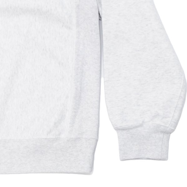 画像5: ※Exclusive※ blurhmsROOTSTOCK（ブラームスルーツストック）Soft&Hard Sweat Crew Neck P.O "T-50"（ソフト&ハードスウェットクルーネックプルオーバー"T-50"）Heather White / Navy×Yellow（ネイビー×イエロー） (5)