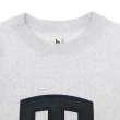 画像3: ※Exclusive※ blurhmsROOTSTOCK（ブラームスルーツストック）Soft&Hard Sweat Crew Neck P.O "T-50"（ソフト&ハードスウェットクルーネックプルオーバー"T-50"）Heather White / Green×Navy（グリーン×ネイビー） (3)