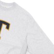 画像4: ※Exclusive※ blurhmsROOTSTOCK（ブラームスルーツストック）Soft&Hard Sweat Crew Neck P.O "T-50"（ソフト&ハードスウェットクルーネックプルオーバー"T-50"）Heather White / Navy×Yellow（ネイビー×イエロー） (4)