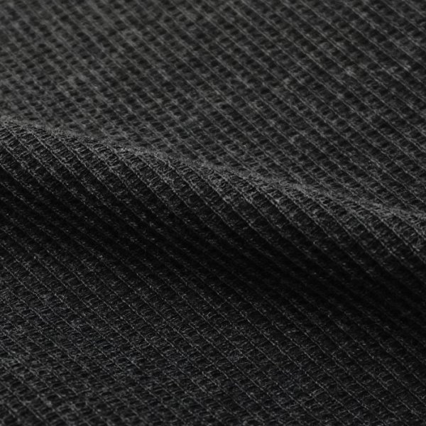 画像6: blurhms ROOTSTOCK（ブラームスルーツストック）Rough&Smooth Thermal Pullover（ラフ&スムースサーマルプルオーバー）/ Heather Charcoal（ヘザーチャコール） (6)