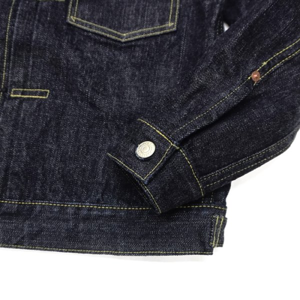 画像5: F.O.B FACTORY（エフオービーファクトリー）SELVEDGE DENIM 2ND TYPE JACKET（セルヴィッチデニム2ndタイプジャケット）"15oz Selvedge Denim" / Indigo（インディゴ）※One Wash (5)