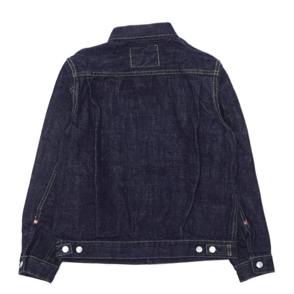 画像2: F.O.B FACTORY（エフオービーファクトリー）SELVEDGE DENIM 2ND TYPE JACKET（セルヴィッチデニム2ndタイプジャケット）"15oz Selvedge Denim" / Indigo（インディゴ）※One Wash (2)