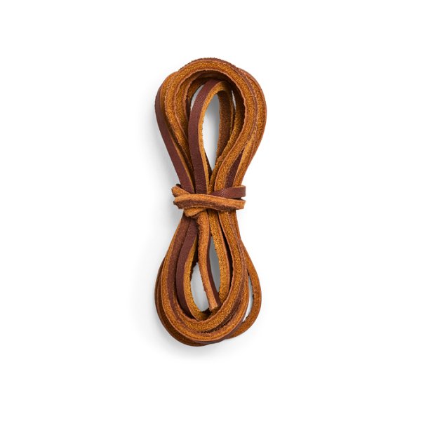 画像1: RED WING（レッドウィング）72" Leather Laces （レザーシューレース）72inch（約180cm）/Chestnut（チェスナット）※メール便発送可※ (1)