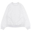 画像1: blurhms ROOTSTOCK（ブラームスルーツストック）Soft&Hard Sweat Crew Neck Pullover（ソフト&ハードスウェットクルーネックプルオーバー）/ Heather White（ヘザーホワイト） (1)