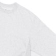 画像4: blurhms ROOTSTOCK（ブラームスルーツストック）Soft&Hard Sweat Crew Neck Pullover（ソフト&ハードスウェットクルーネックプルオーバー）/ Heather White（ヘザーホワイト） (4)
